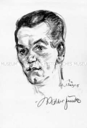 Bildnis des Boxers Walter Funke