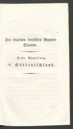 A. Sueddeutschland.