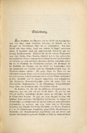 Geschichte des Theaters und der Musik am kurpfälzischen Hofe