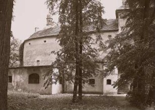 Schloss Baruth, Wehrgang, Westseite