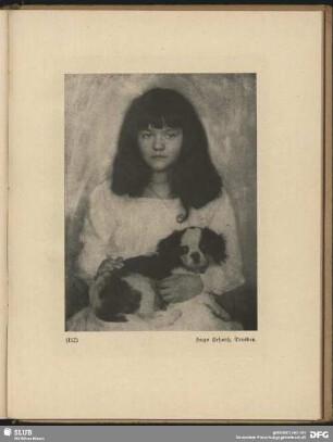[Mädchen mit Hund]