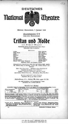 Tristan und Isolde