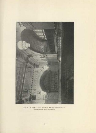 Abb. 50. Morzartsaal-Lichtspiele am Nollendorfplatz. Zuschauerraum. Blick nach hinten