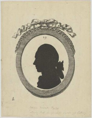 Bildnis des Johann Friedrich Facius