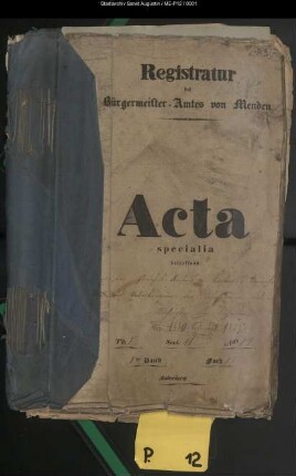 Irrenheilanstalt zu Siegburg - specialia -