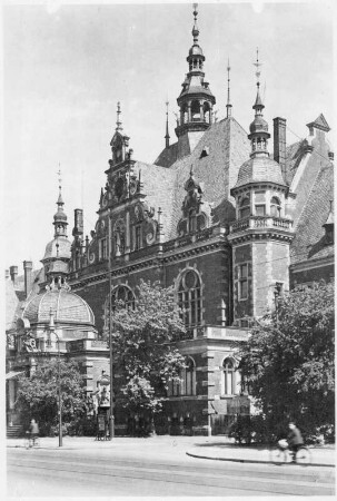 Leipzig, Deutsches Buchhändlerhaus : Leipzig, Hospitalstraße. Deutsches Buchhändlerhaus (1886-1888; Kayser & von Großheim)