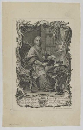 Bildnis des Joannes Mauritius Gustavus de Manderscheid Blanckenheim