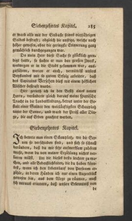 Siebenzehntes Kapitel