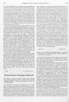 860-862 [Rezension] Schäfer, Rolf, Gotteslehre und kirchliche Praxis