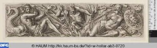 Jupiter, Neptun und Minverva (Zierleiste)