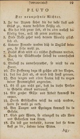 Pluto. Der neunzehnte Richter