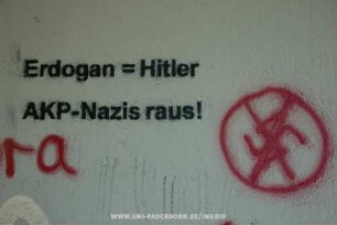 Erdogan=Hitler AKP-Nazis raus!