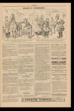Majors et vétérinaires
