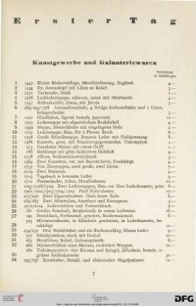Erster Tag (Nr. 1-251)