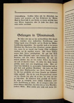 22-35 Gefangen in Ploumanach, mit Zeichnung
