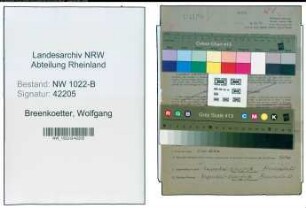 Entnazifizierung Wolfgang Breenkoetter , geb. 07.08.1913 (Zahnarzt)