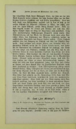Knut ("der Mächtige")