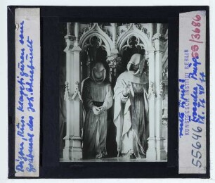 Sluter/Werve, Grabmal von Johann Ohnefurcht und Margarete III. von Flandern : Klagefiguren