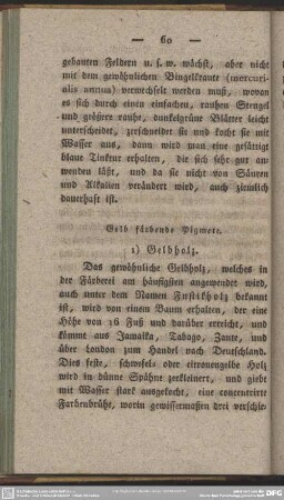 Gelb färbende Pigmente