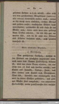 Gelb färbende Pigmente