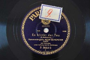 Es blinkt der Tau / (A. Rubinstein)