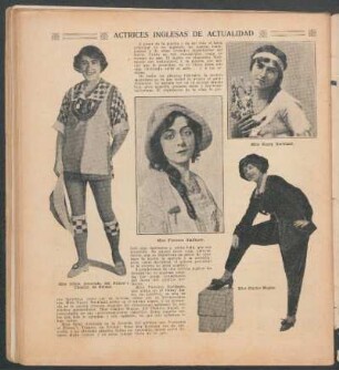 Actrices inglesas de actualidad