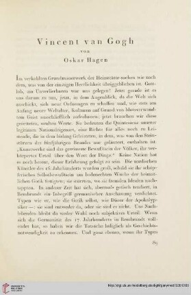 2: Vincent van Gogh