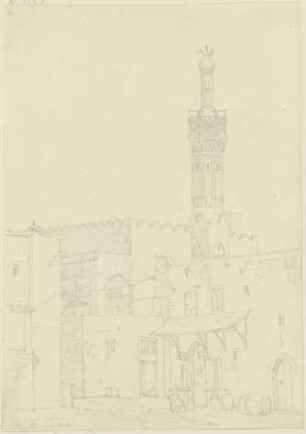 Die Moschee Giamma Tirbane in Alexandria