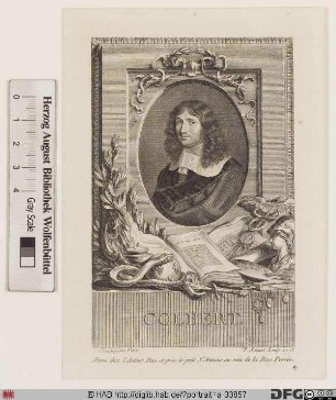 Bildnis Jean-Baptiste Colbert, 1658 marquis de Seignelay
