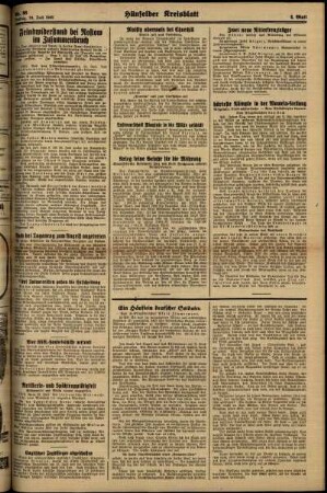 Zweite Ausgabe vom Freitag, den 24. Juli 1942.