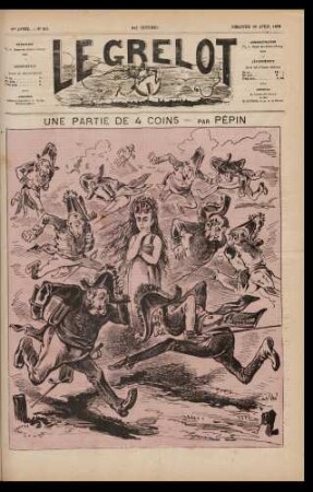 Une partie de 4 coins, par Pépin