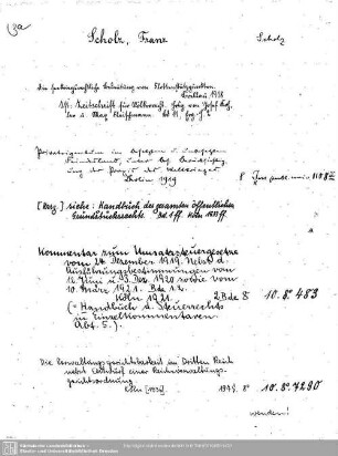 Scholz, Franz