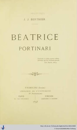 Béatrice Portinari