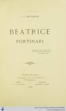 Béatrice Portinari