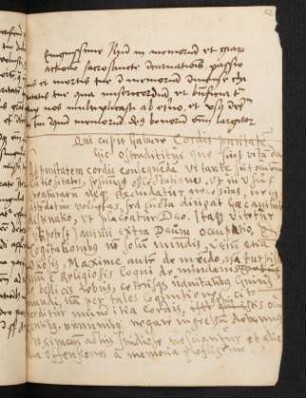 De puritate cordis (Auszug, marginal nachgetragen)
