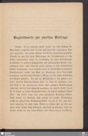 Begleitworte zur zweiten Auflage