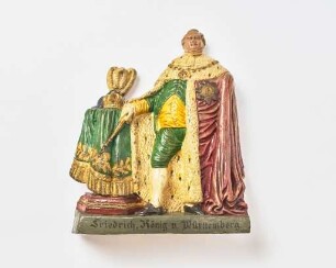 Relieffigur: König Friedrich von Württemberg