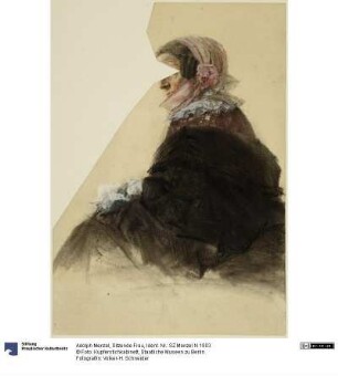 Sitzende Frau