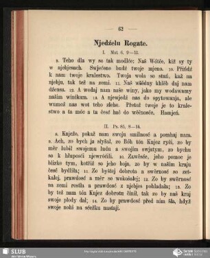 Njedźelu Rogate