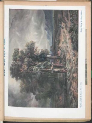 Calame. Deutsche Eichen im Sturm.