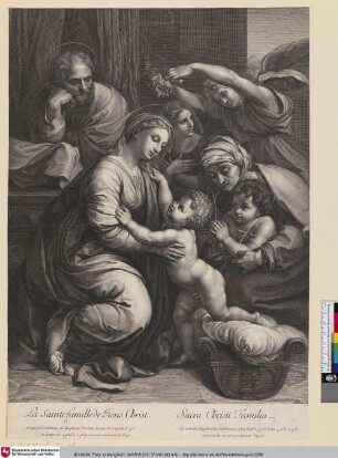La Sainte famille de Jesus Christ