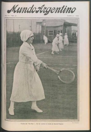 Fiestas del "Our Day". - En las canchas de tennis de General Urquiza [Fotografía]