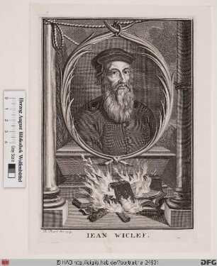Bildnis John Wyclif (Wiclif)