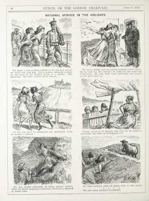 Mr. Punch's holiday pages