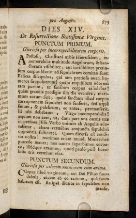 573-583, Dies XIV - XVIII