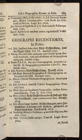 683-698, Geographi Recentiores.