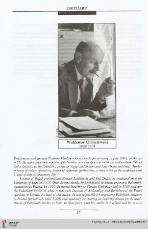 15: Waldemar Chmielewski