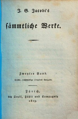 J. G. Jacobi's sämmtliche Werke. 2
