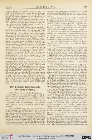 4: Der Leipziger Künstlerverein und seine Stiftung