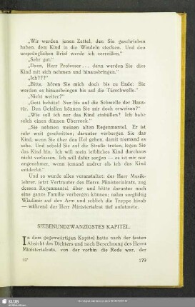 Siebenundzwanzigstes Kapitel